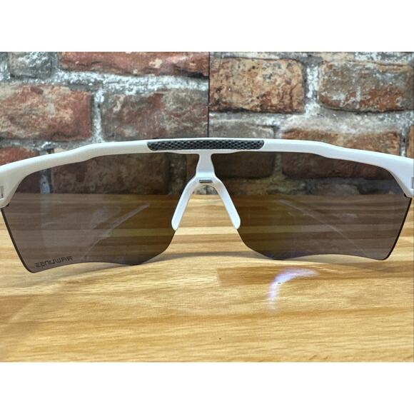 Rawlings Adult Baseball Sunglasses Blue Lenses White Frame light SR1223 RY2002 - Picture 4 of 7